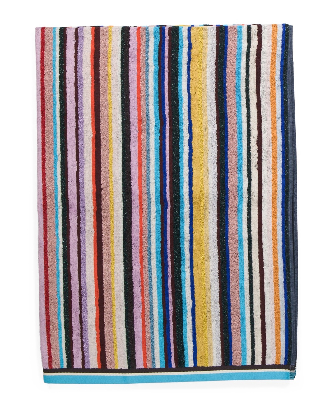 Missoni chandler telo bath sheet beach towel metallic accents NEW- colorful bold